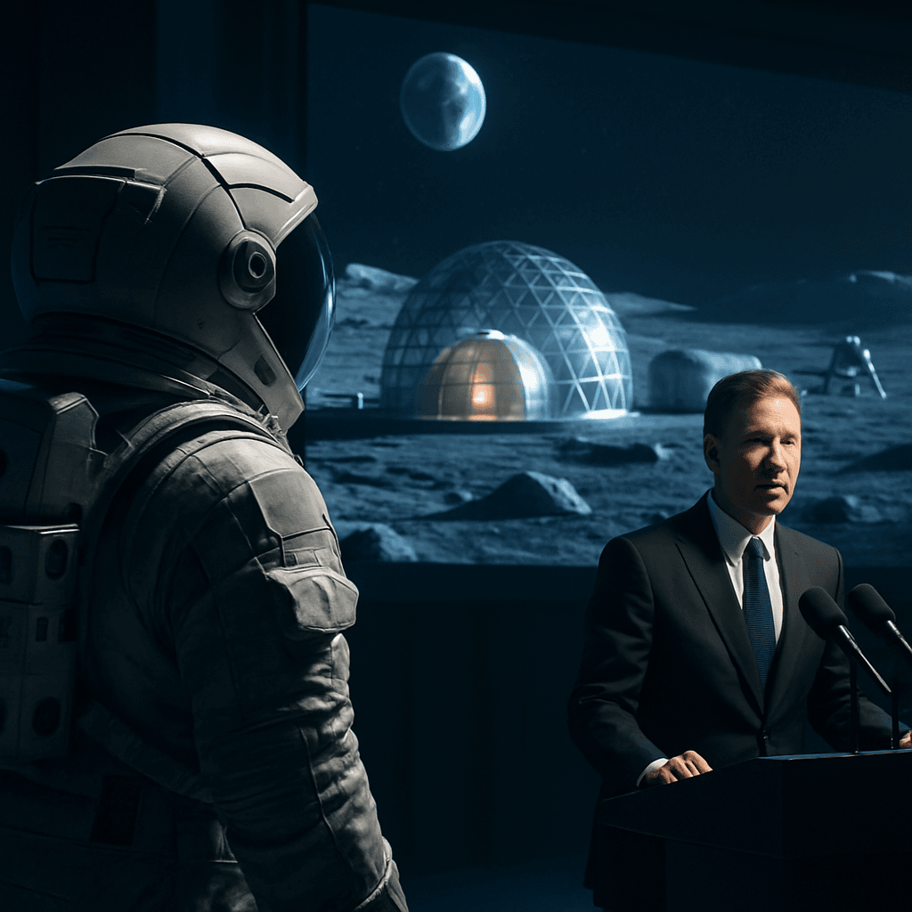 NASA, 달 기지 전략 공식 발표