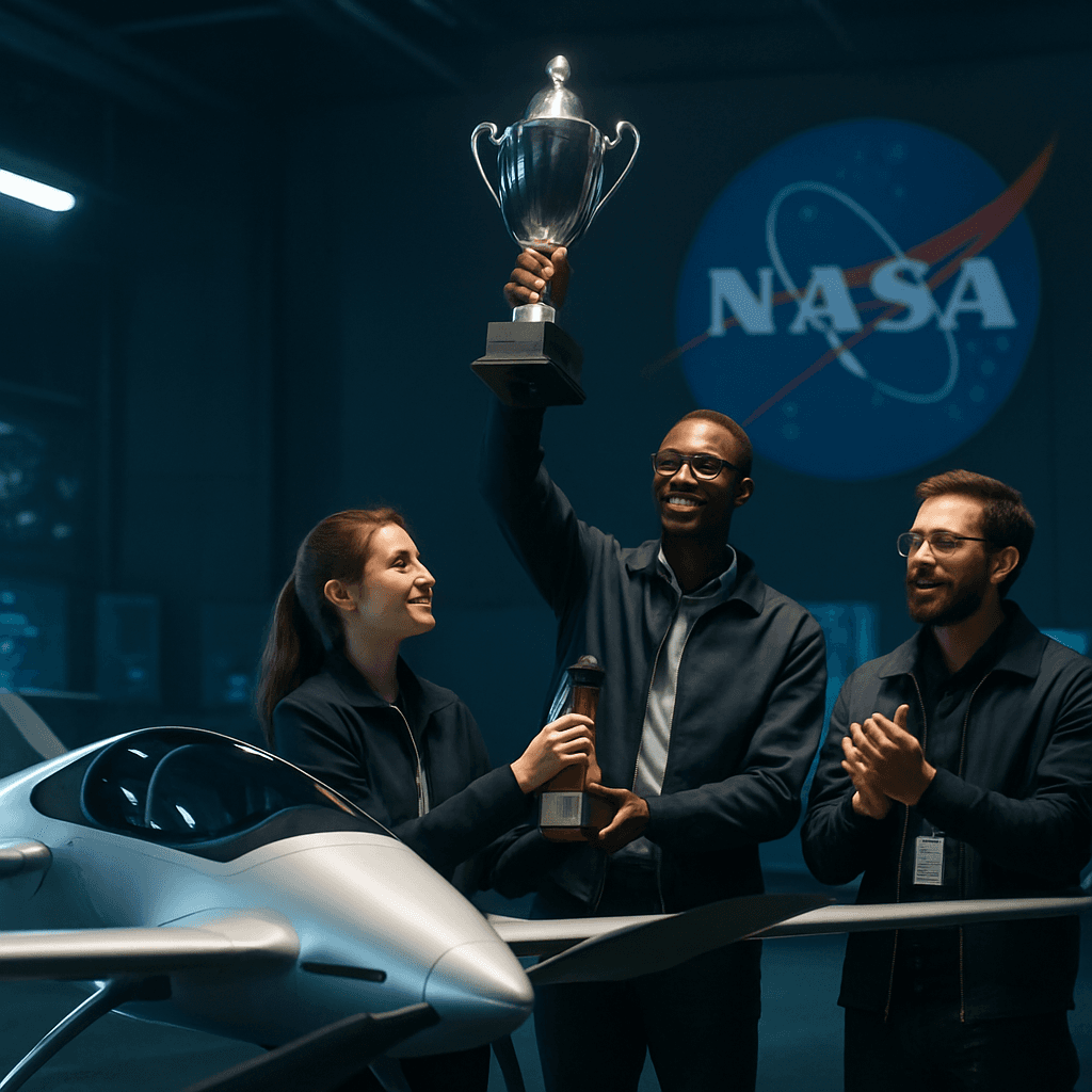 NASA 항공 경진대회, 우승팀은?