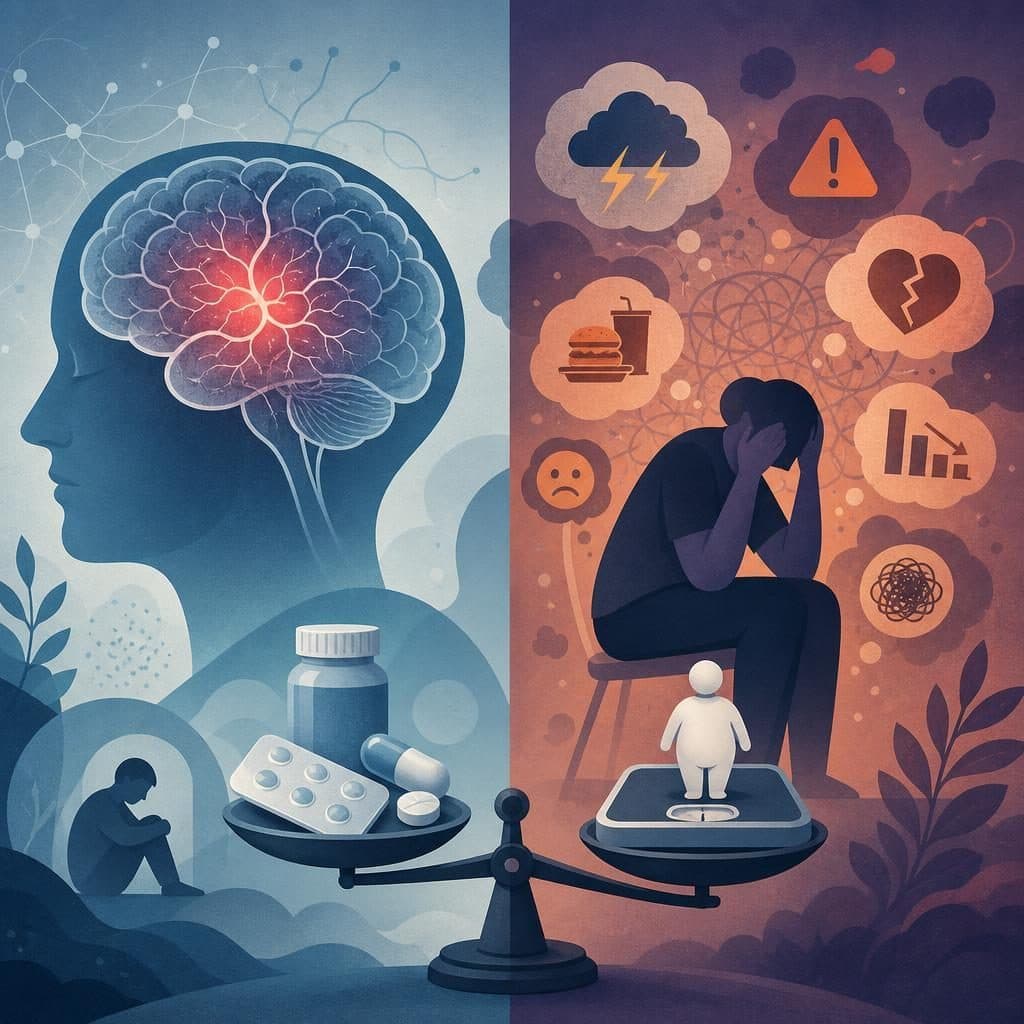 PTSD 증상, 부모의 경고 피로, 비만 치료 반응의 성별 차이